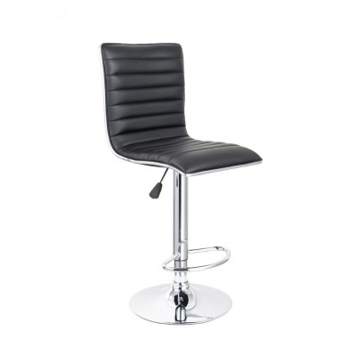 Factory executive industrial PU leather adjustable  bar stool& counter stool with high back