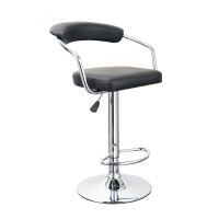 Excellent PU leather bar chair leisure chair with mental frame