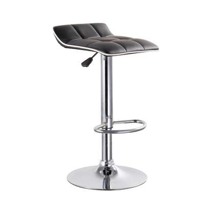 Wholesale factory adjustable fabric and PU leather designed  kitchen bar chair