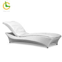 Village furniture pool side used patio white outdoor chaise lounge chair